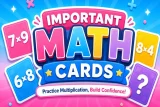 Important Math Cards