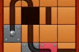 Unroll Ball Slide Puzzle